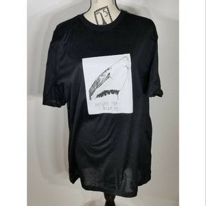 Lanvin Men's Black Natural Pain Killer Me T-Shirt Size Medium NWD